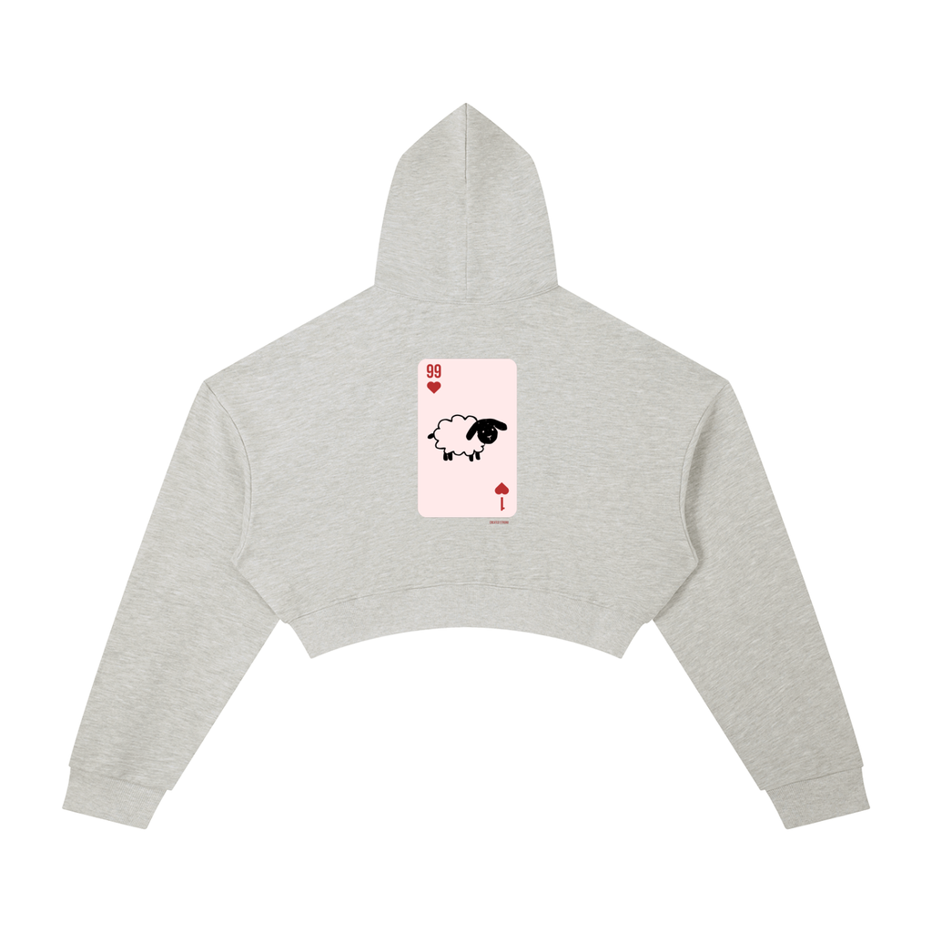 Mathew 18:12-14 Cropped Hoodie