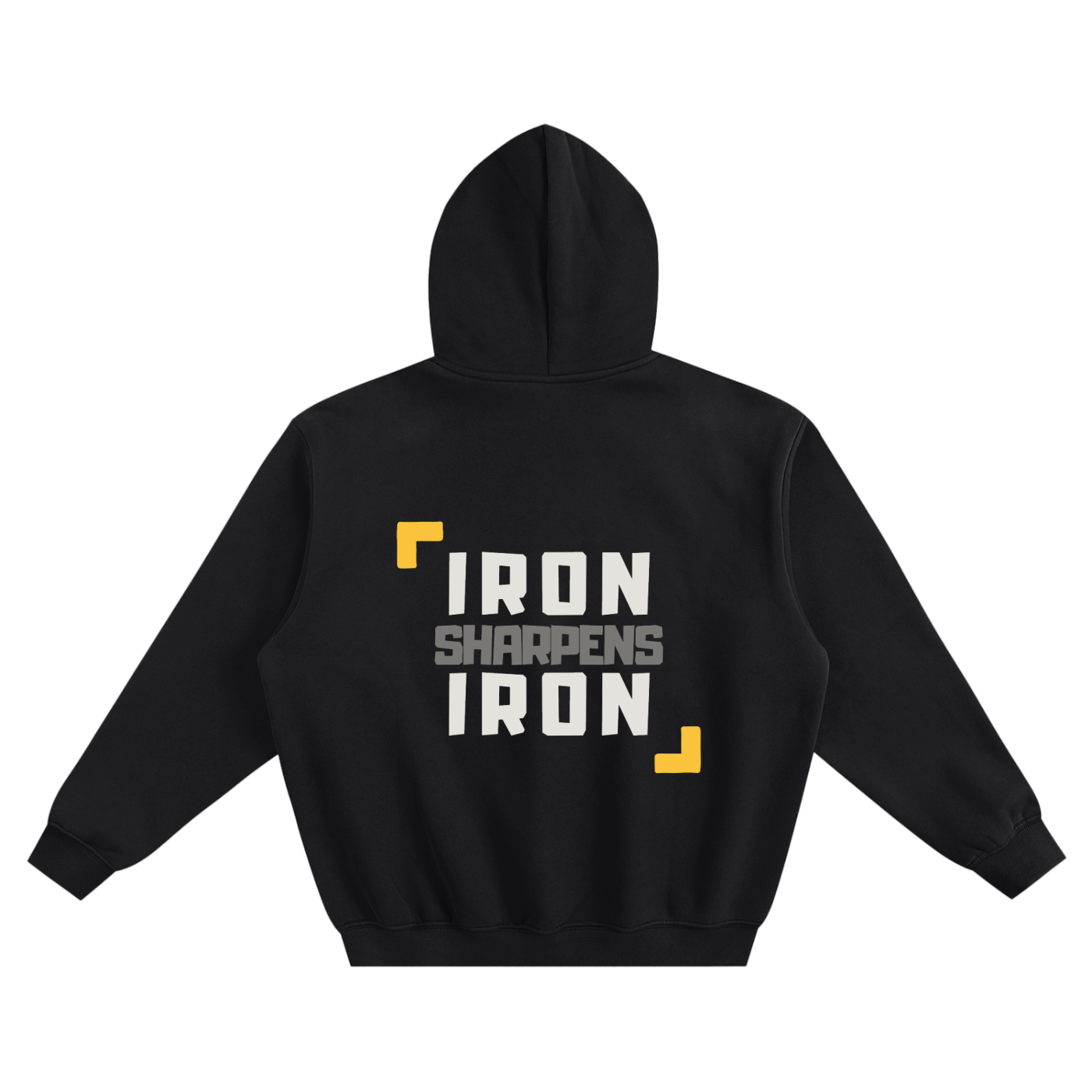 Proverbs 27:17 Gym Hoodie