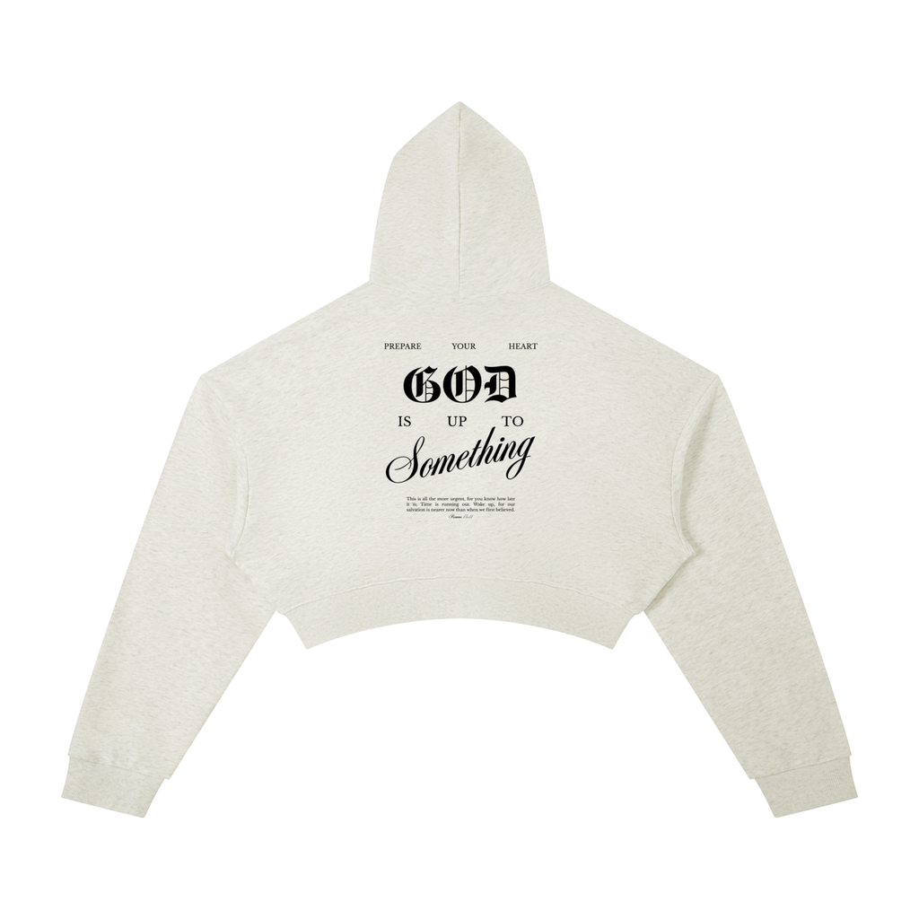 Romans 13:11 Cropped Hoodie