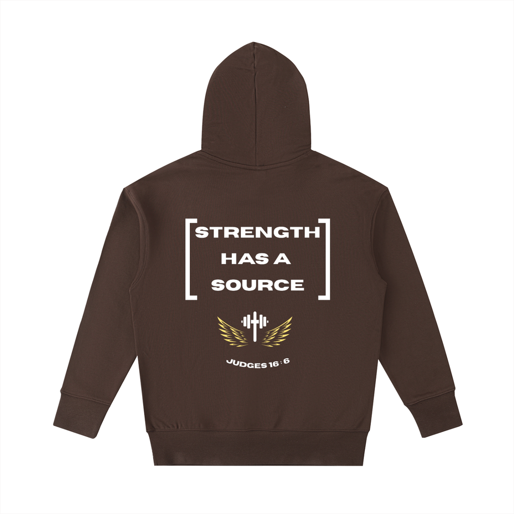 Judges 16:6 Heavyweight Gym Hoodie