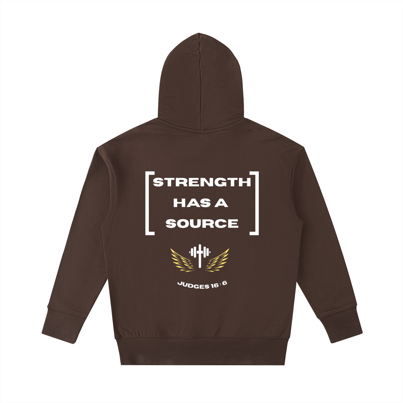 Judges 16:6 Heavyweight Gym Hoodie