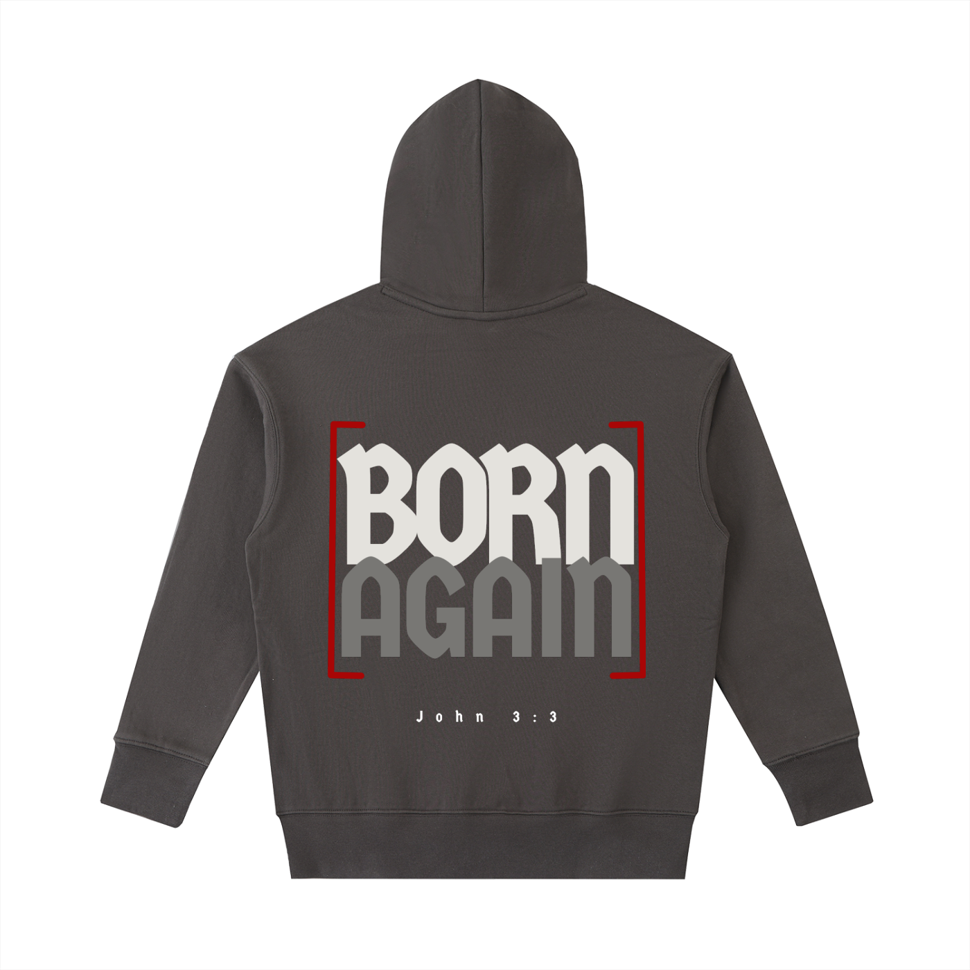 John 3:3 Heavyweight Gym Hoodie