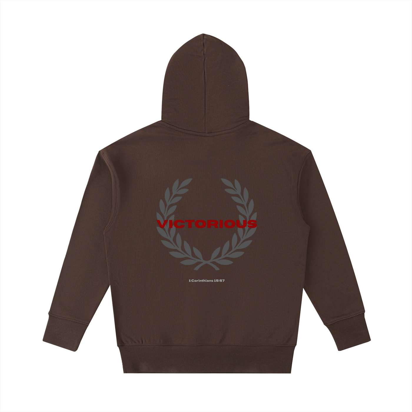 1 COR. 15:57 Heavyweight Gym Hoodie
