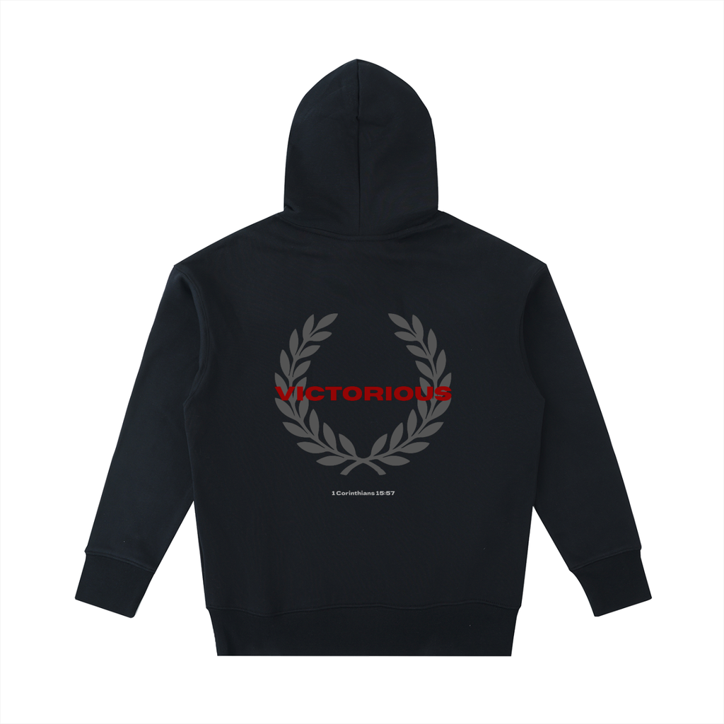 1 COR. 15:57 Heavyweight Gym Hoodie