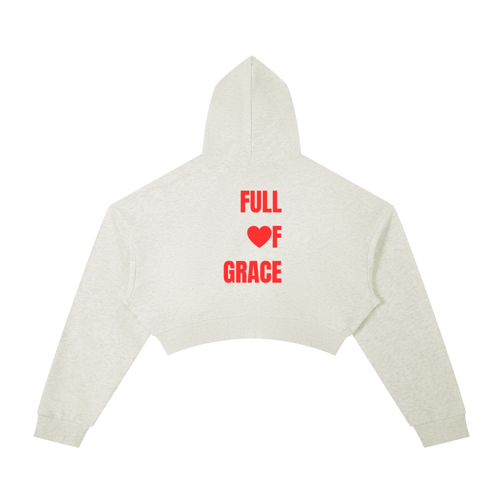 "Full of Grace" Cropped Hoodie