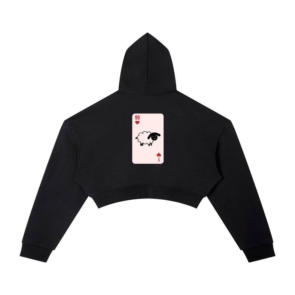 Mathew 18:12-14 Cropped Hoodie