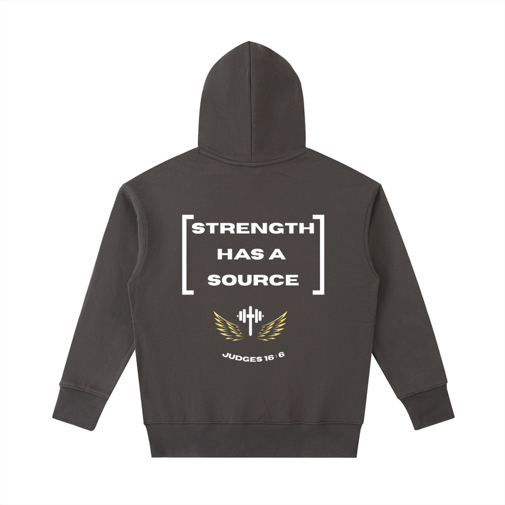 Judges 16:6 Heavyweight Gym Hoodie
