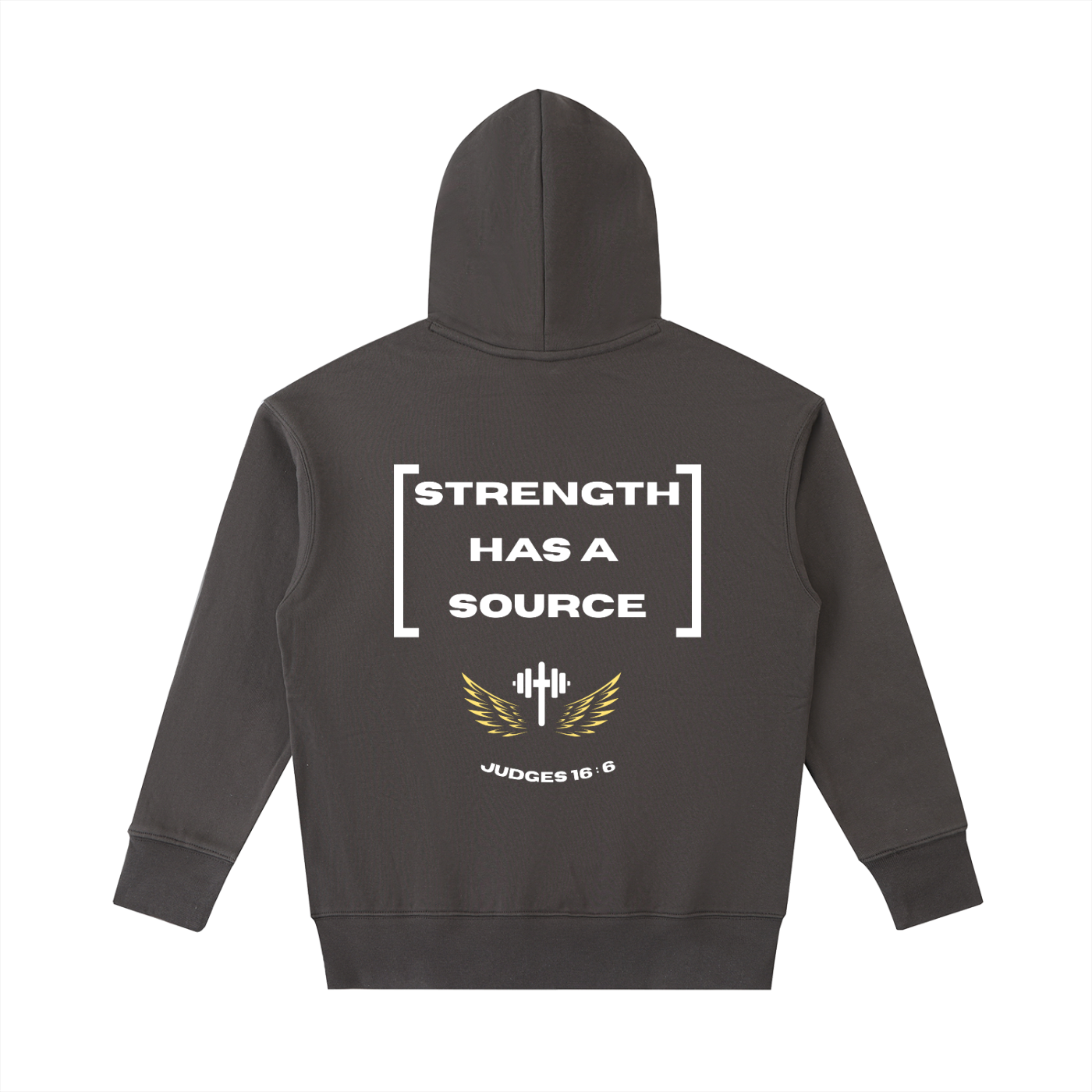 Judges 16:6 Heavyweight Gym Hoodie