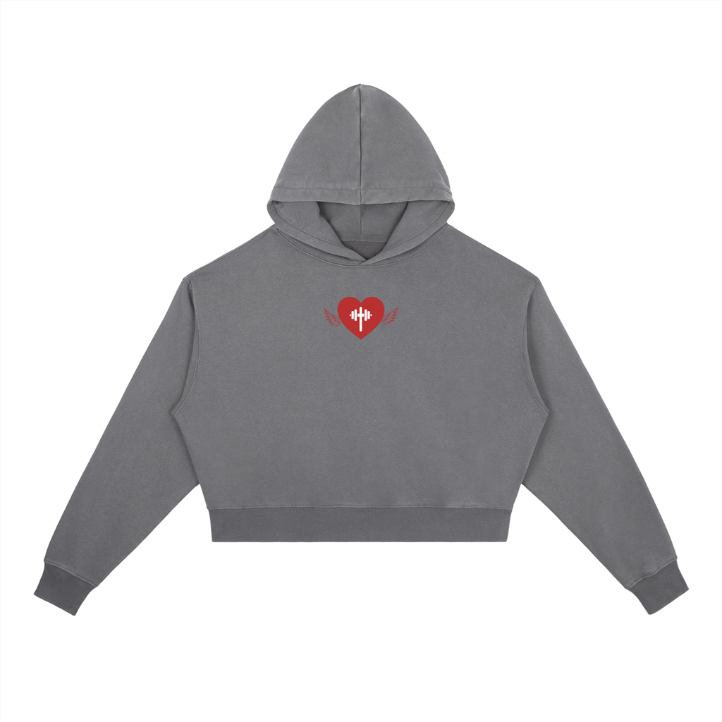 Psalm 34:18 Vintage Washed Hoodie