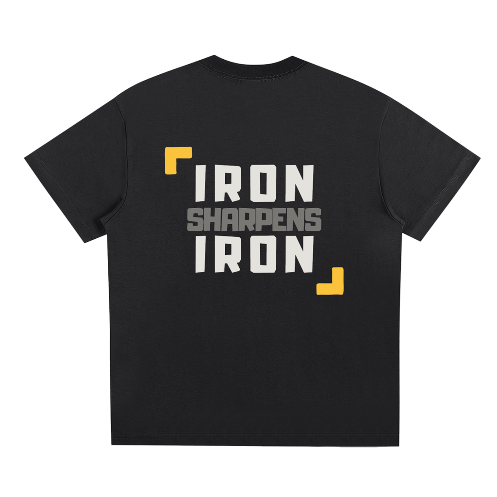 Proverbs 27:17 Pump Cover Tee