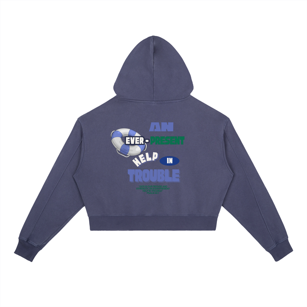 Psalm 46:1 Vintage Washed Hoodie