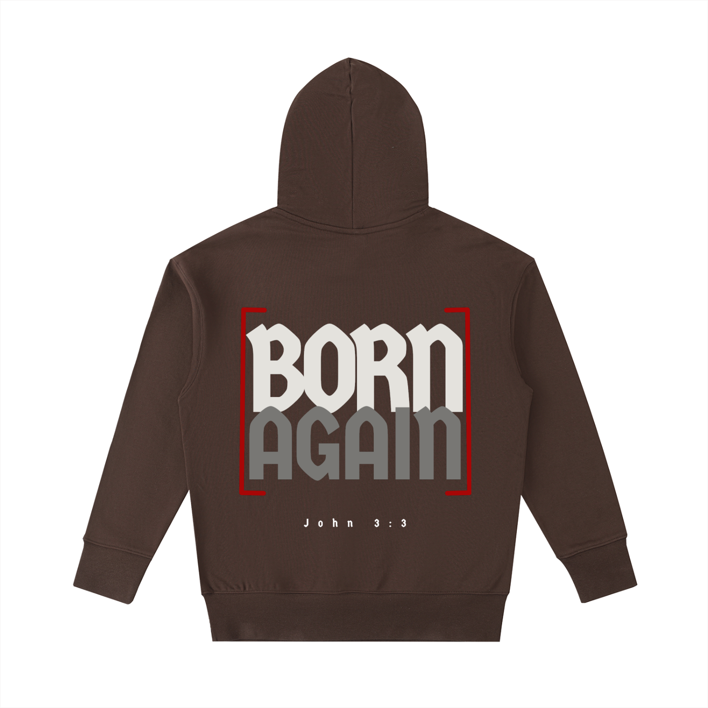 John 3:3 Heavyweight Gym Hoodie
