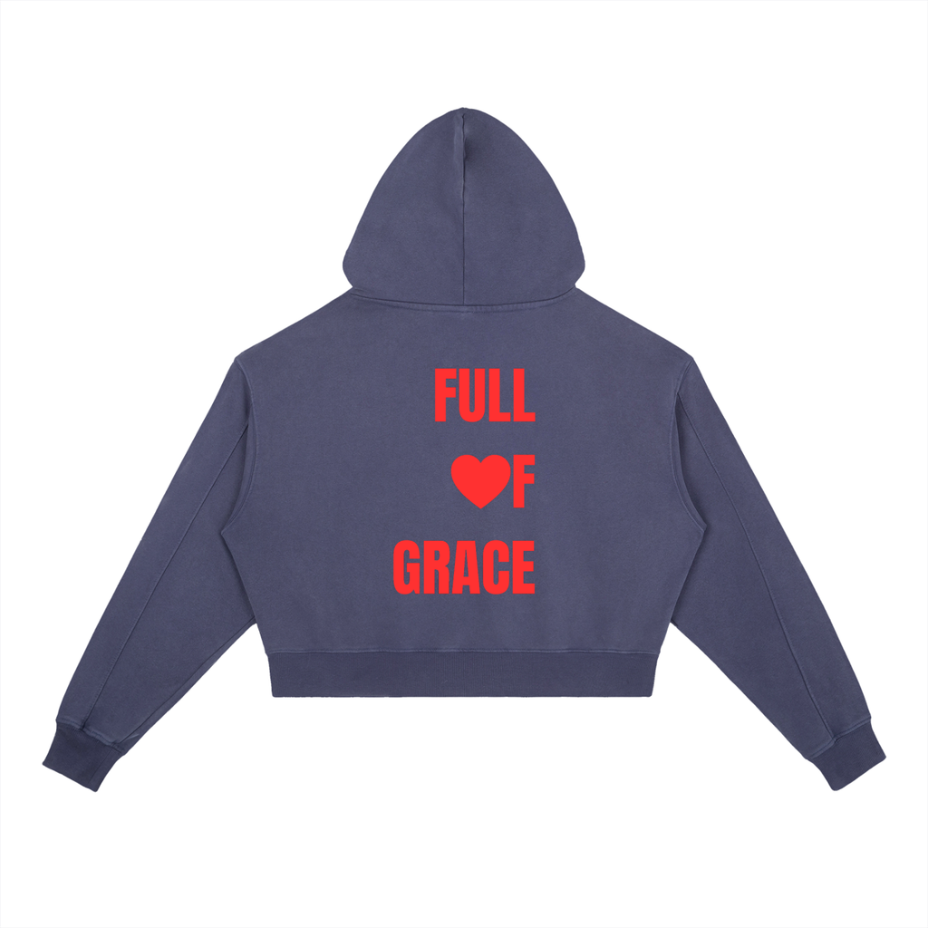 "Full of Grace" Vintage Washed Hoodie