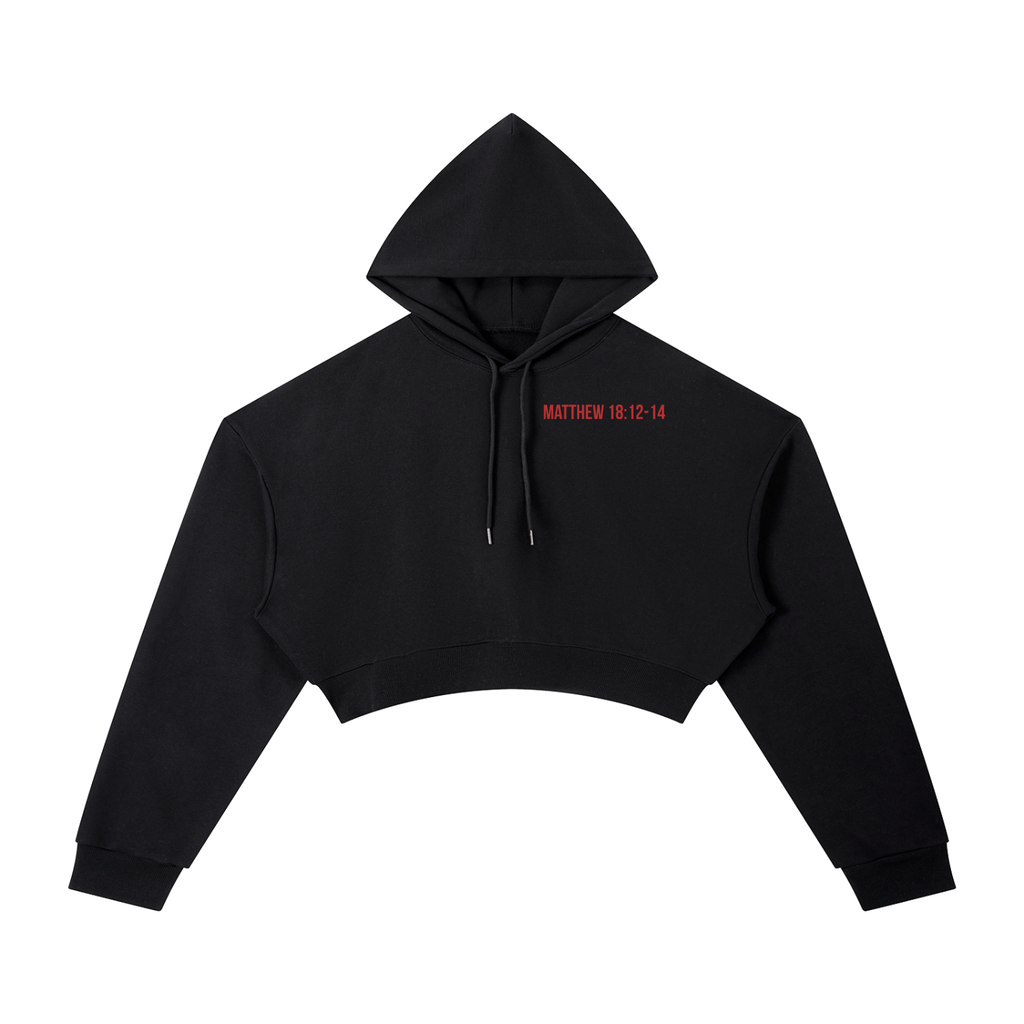 Mathew 18:12-14 Cropped Hoodie