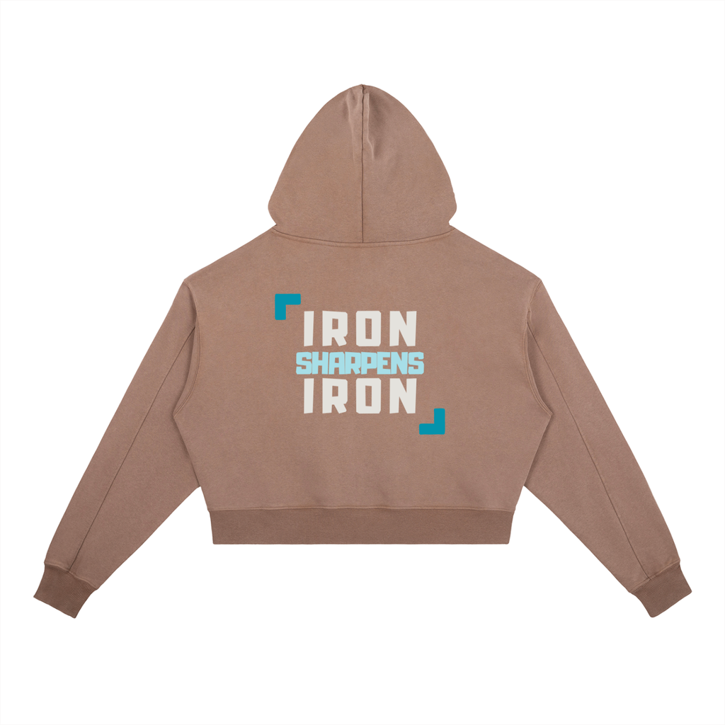 Proverbs 27:17 Vintage Washed Hoodie