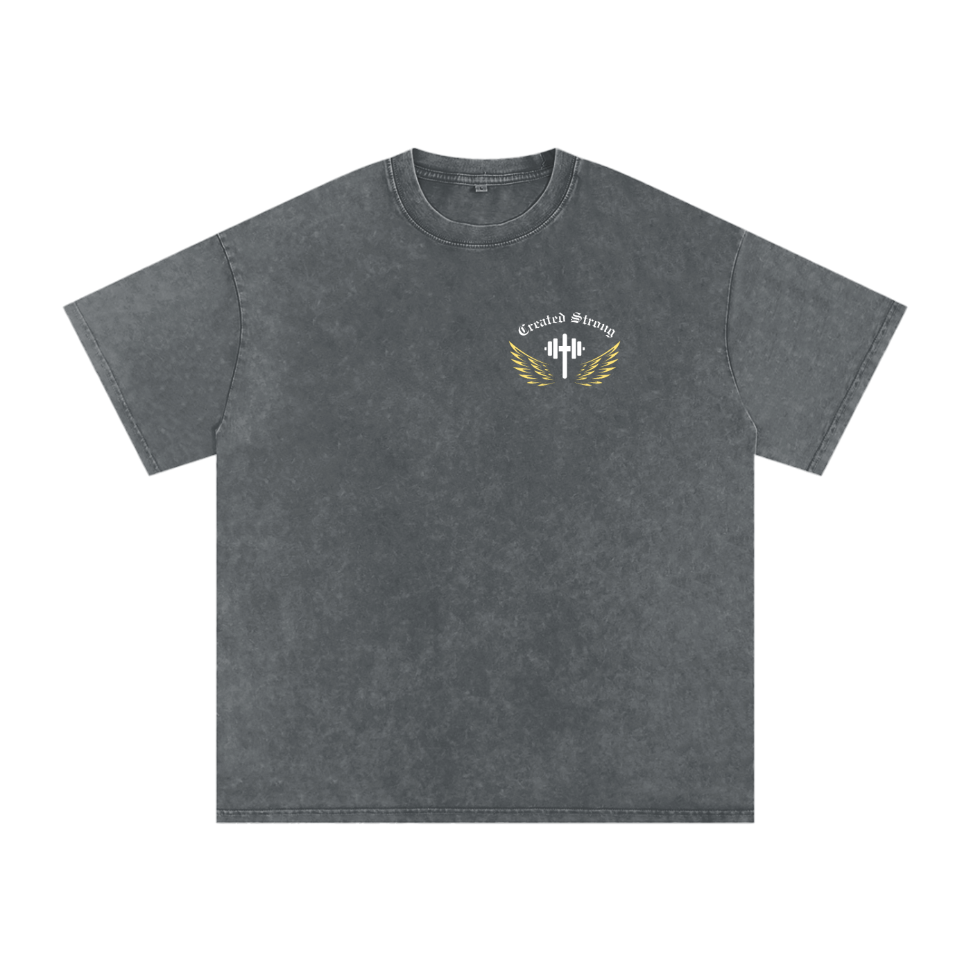 Acid Wash Oversize T-Shirt - 250 GSM
