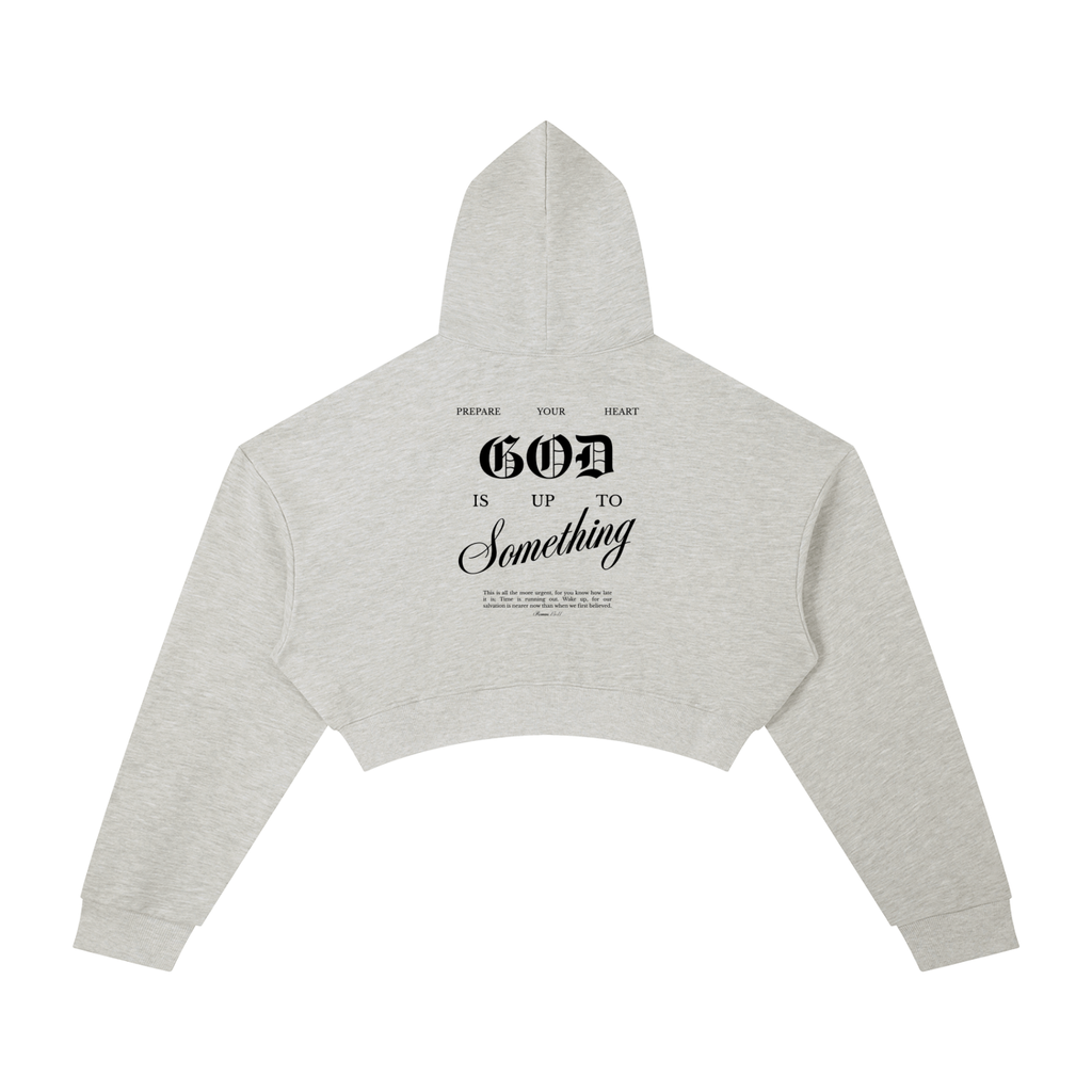 Romans 13:11 Cropped Hoodie