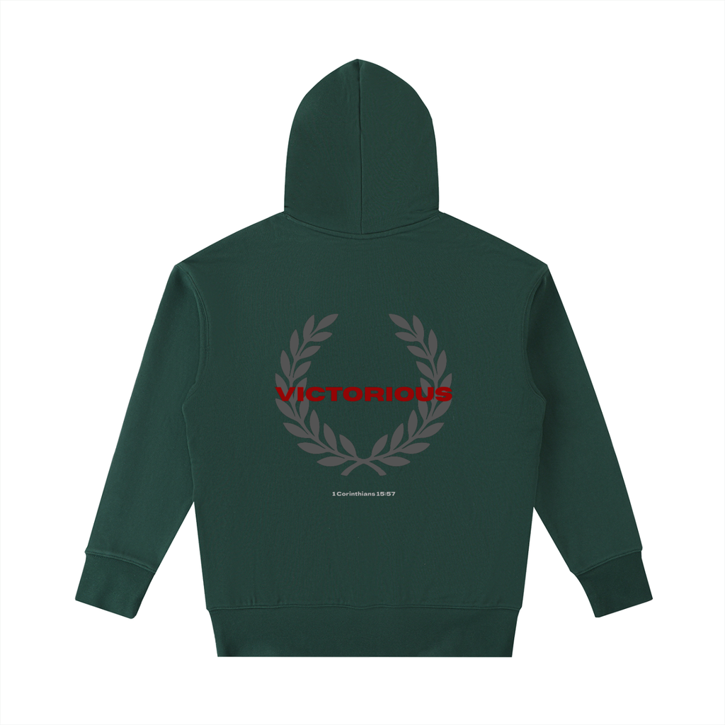 1 COR. 15:57 Heavyweight Gym Hoodie