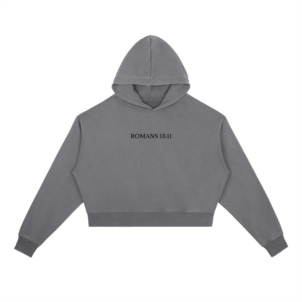 Romans 13:11 Vintage Washed Hoodie