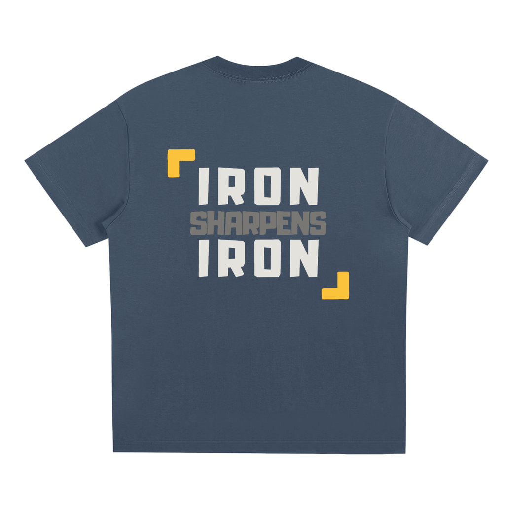 Proverbs 27:17 Pump Cover Tee