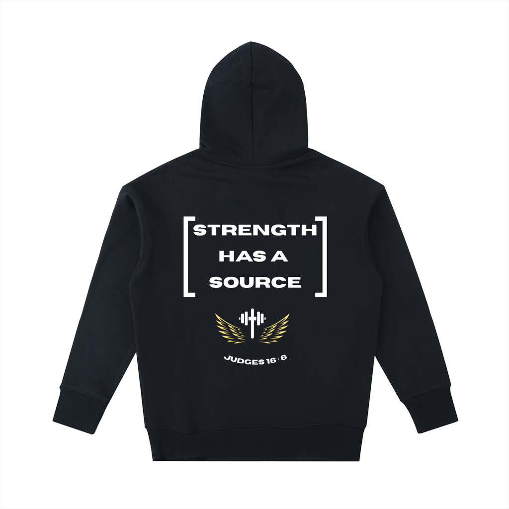 Judges 16:6 Heavyweight Gym Hoodie