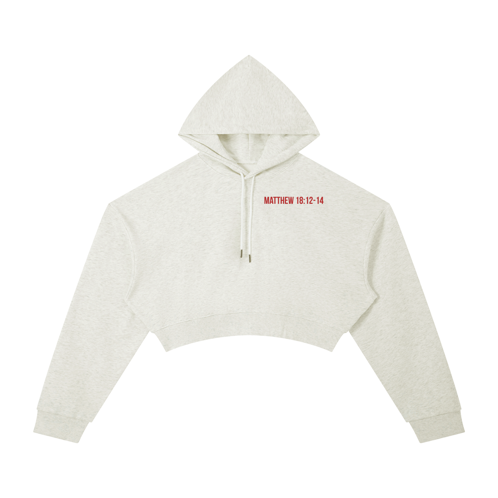 Mathew 18:12-14 Cropped Hoodie