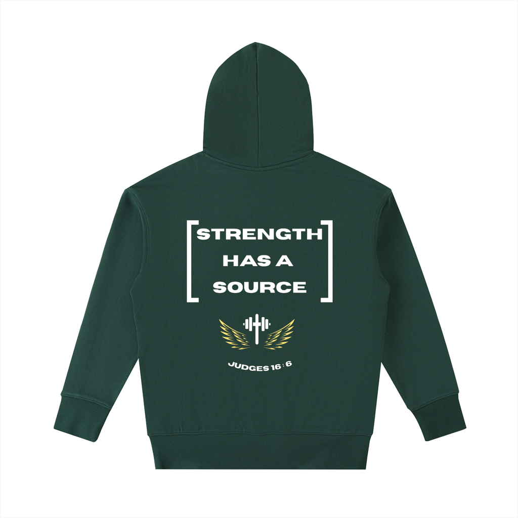 Judges 16:6 Heavyweight Gym Hoodie
