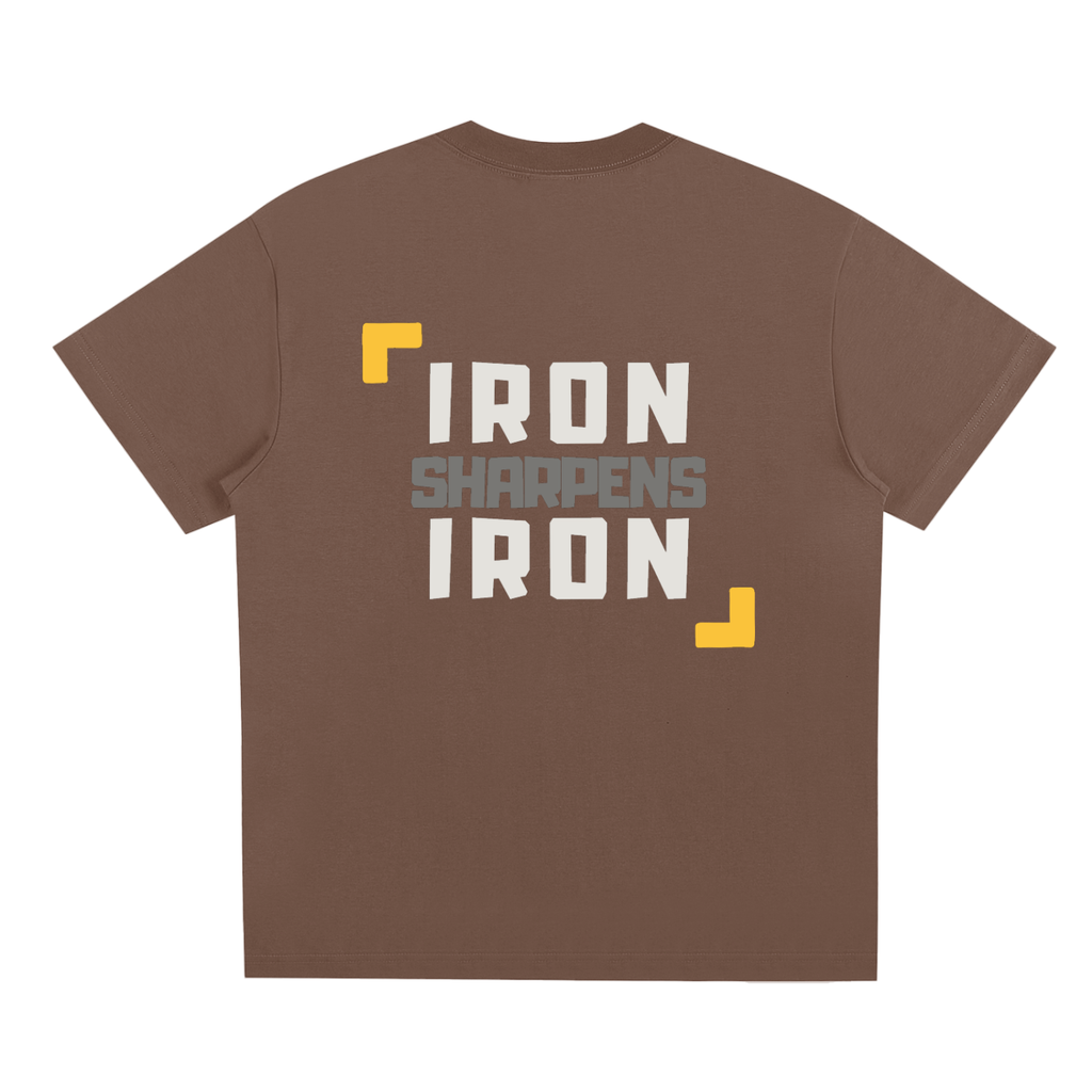 Proverbs 27:17 Pump Cover Tee